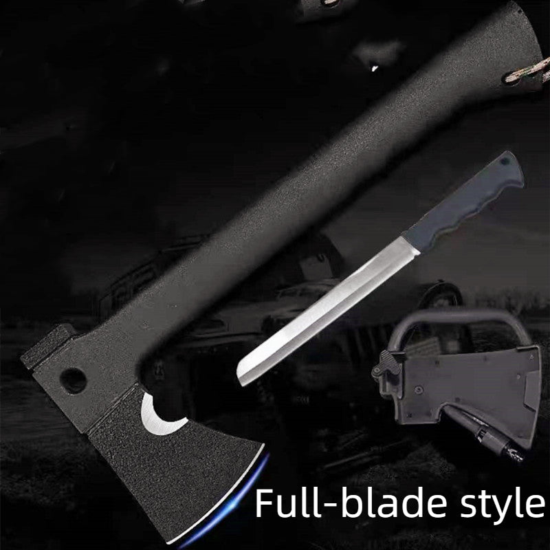Axe Multifunctional Outdoor Survival Tactics Axe Vehicle Outdoor high manganese steel tactical hand axe all steel