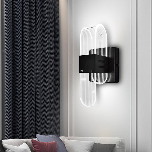 Premium Acrylic Background Wall Aisle Lights Dimmable Lighting wall lamp, The compact size 20*10*10cm, 5 star trends