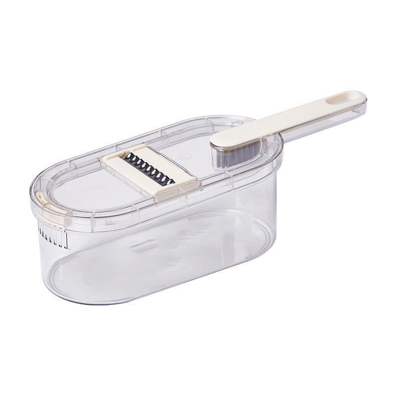 New Generation Multifunction Vegetable Cutter With Basket And Brush Portable Slicer Chopper Kitchen Tools