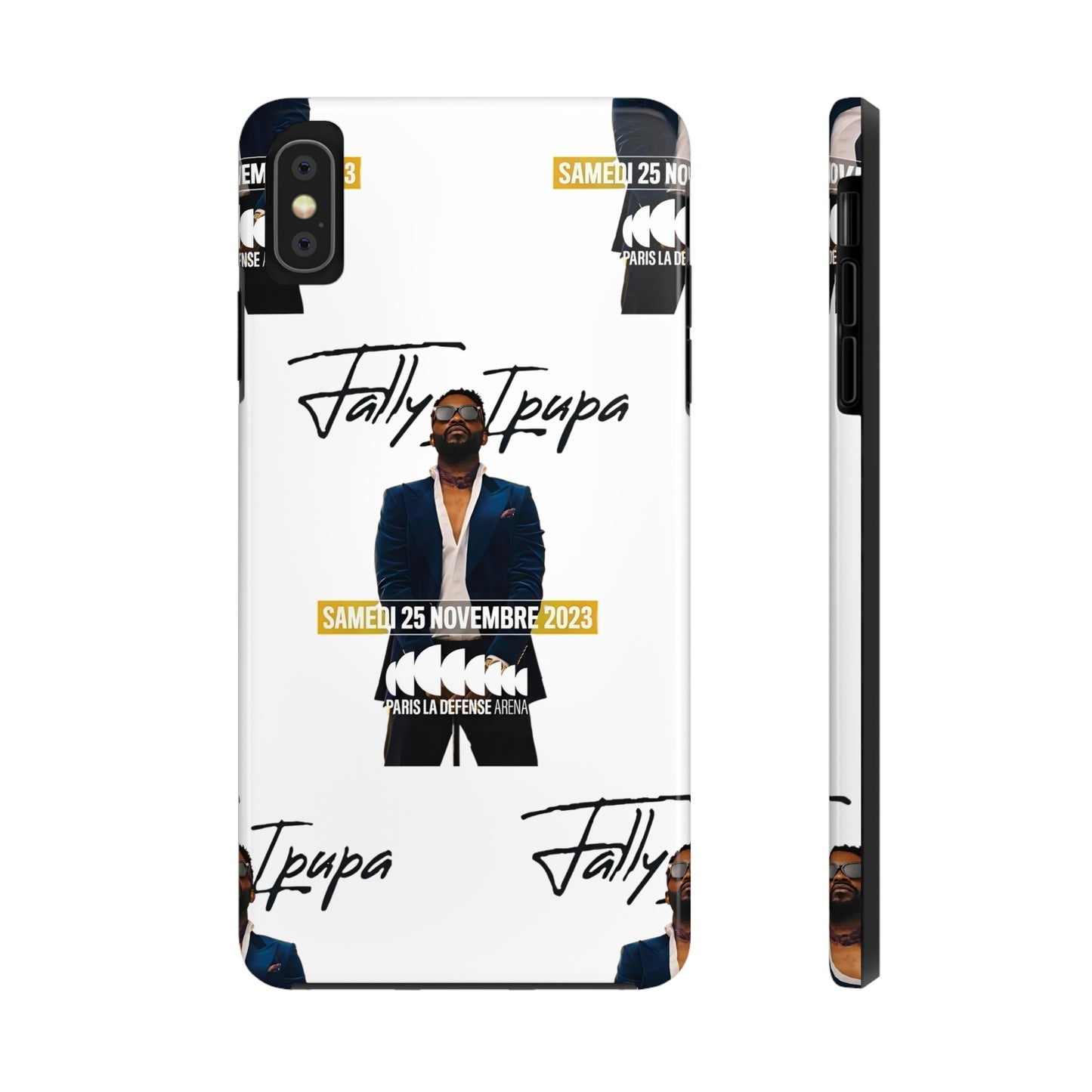 Tough Phone Cases, Fally Ipupa's Mega concert on 25th November 2023, Black and White