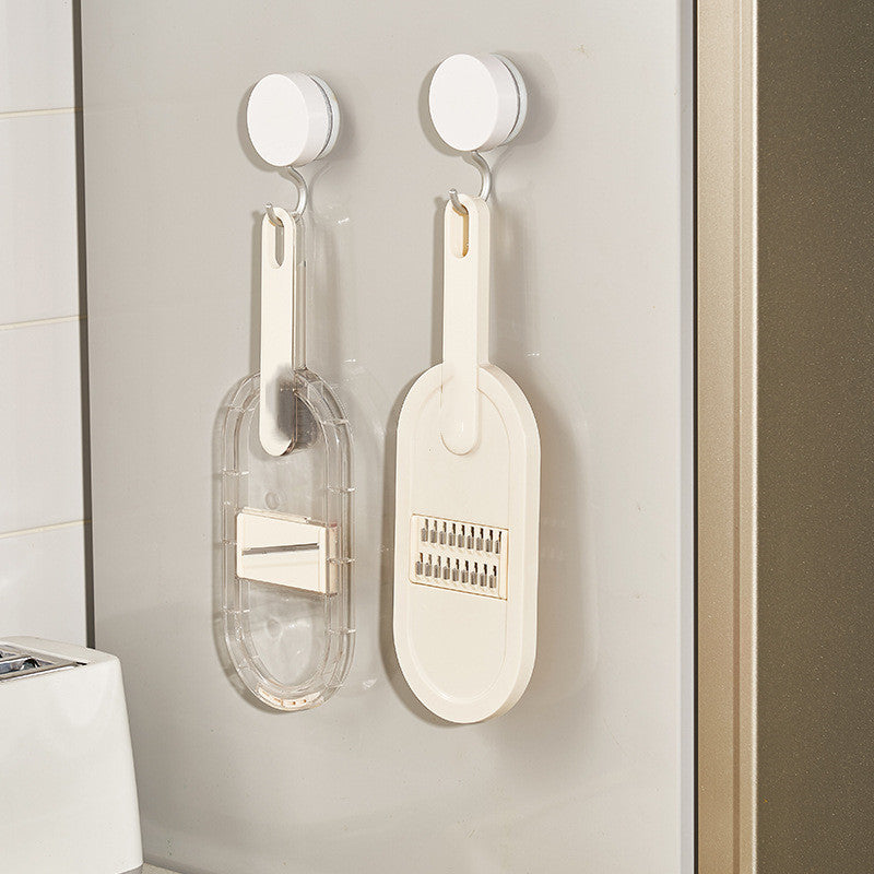 New Generation Multifunction Vegetable Cutter With Basket And Brush Portable Slicer Chopper Kitchen Tools