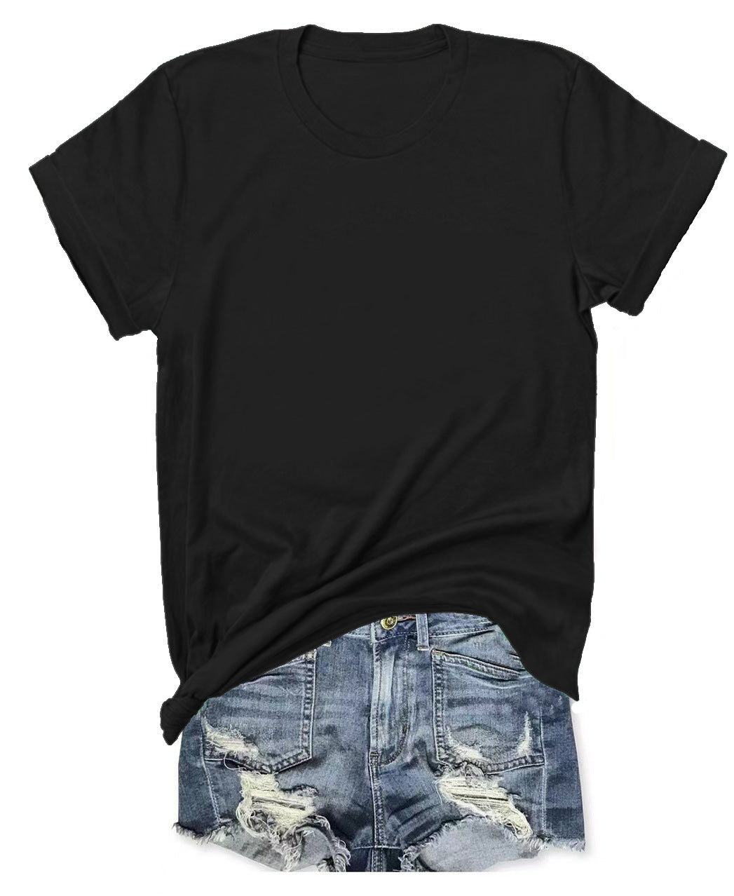 Solid Blank T Shirt Pattern