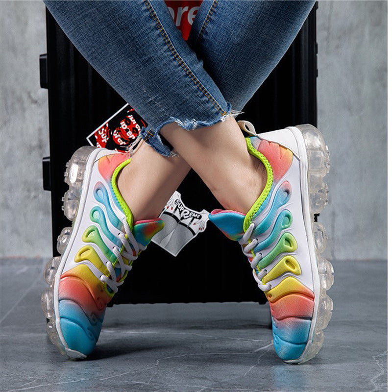 Sneakers running shoes multicolor