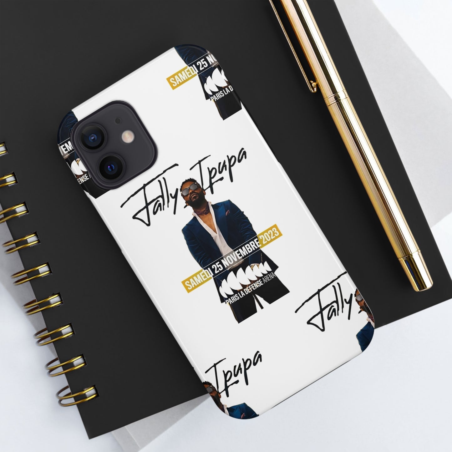 Tough Phone Cases, Fally Ipupa's Mega concert on 25th November 2023, Black and White