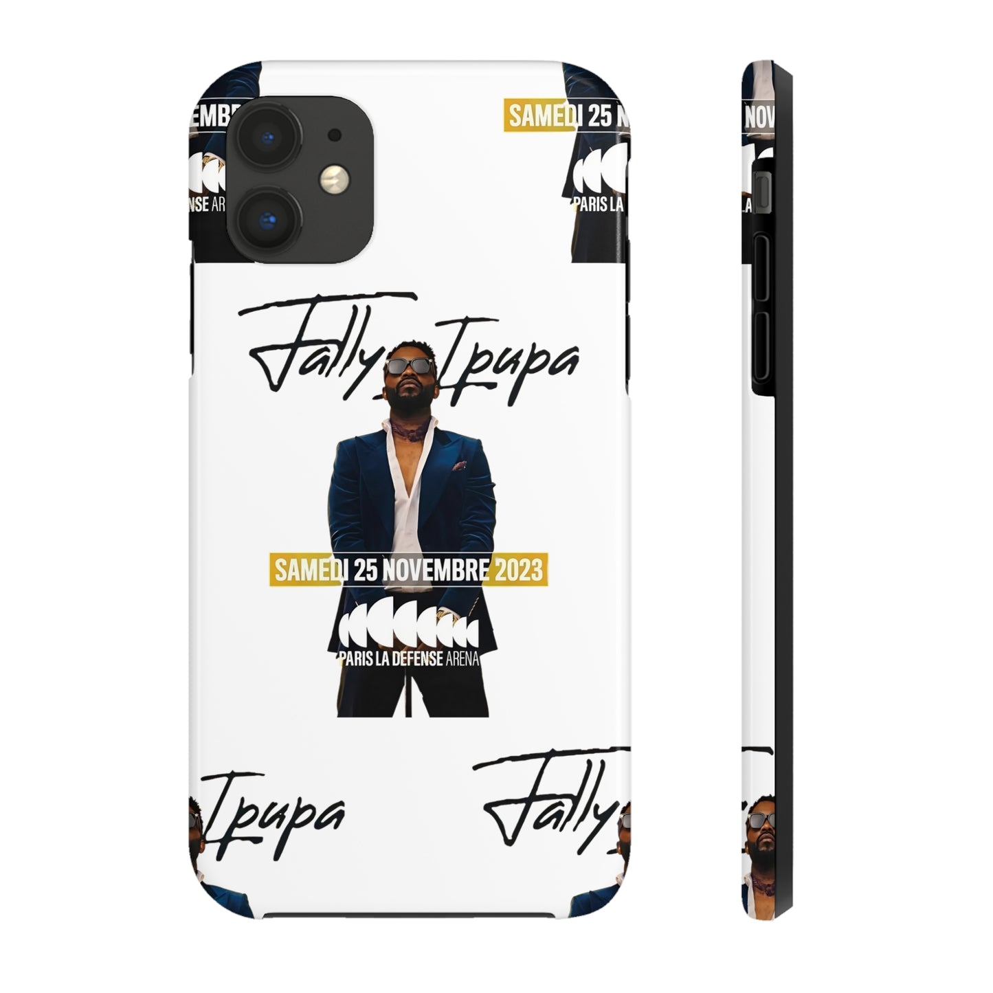 Tough Phone Cases, Fally Ipupa's Mega concert on 25th November 2023, Black and White