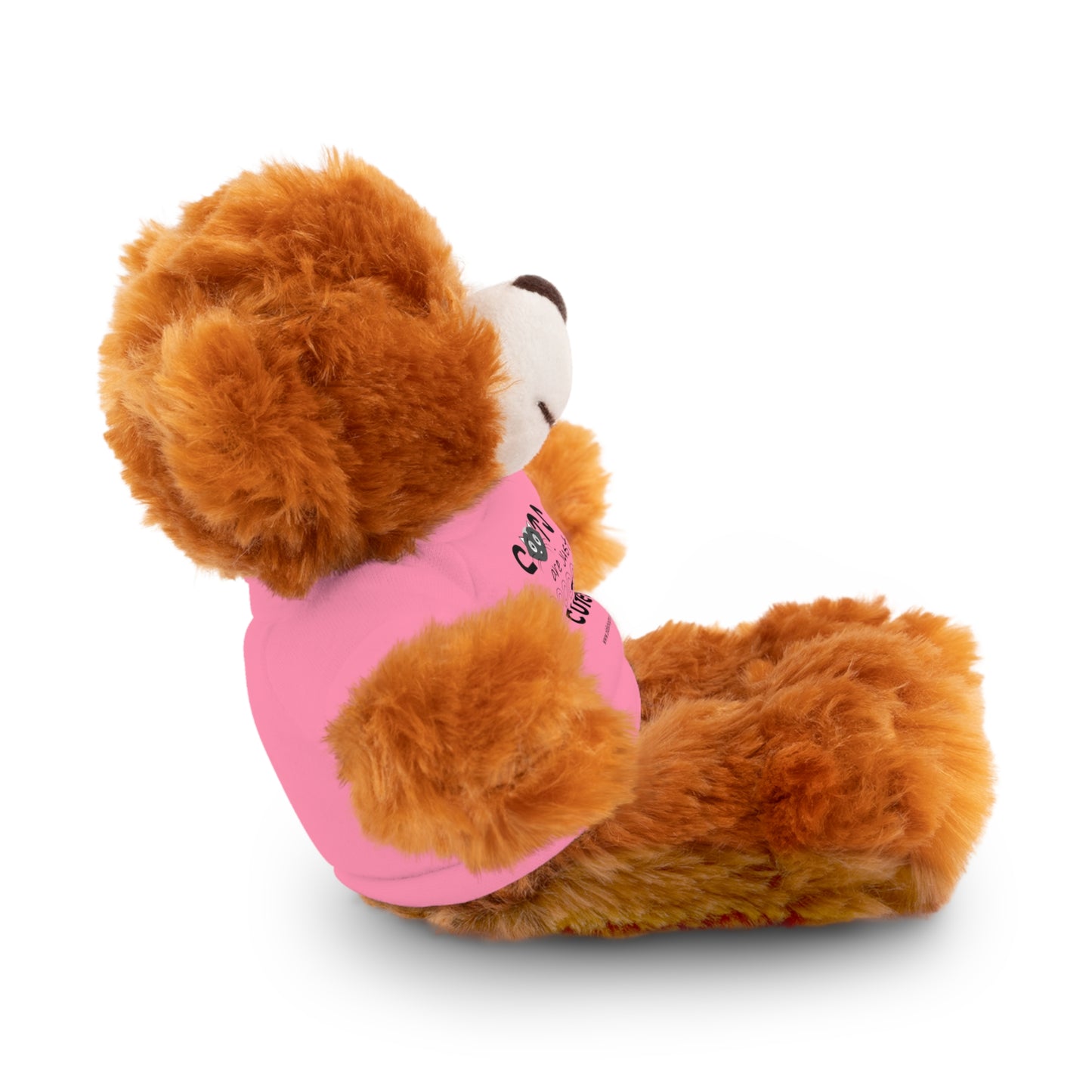 Stuffed Animals with Tee, Cats are just so cute, Available animals: Panda, Lion, Bear, Bunny, Jaguar, and Sheep