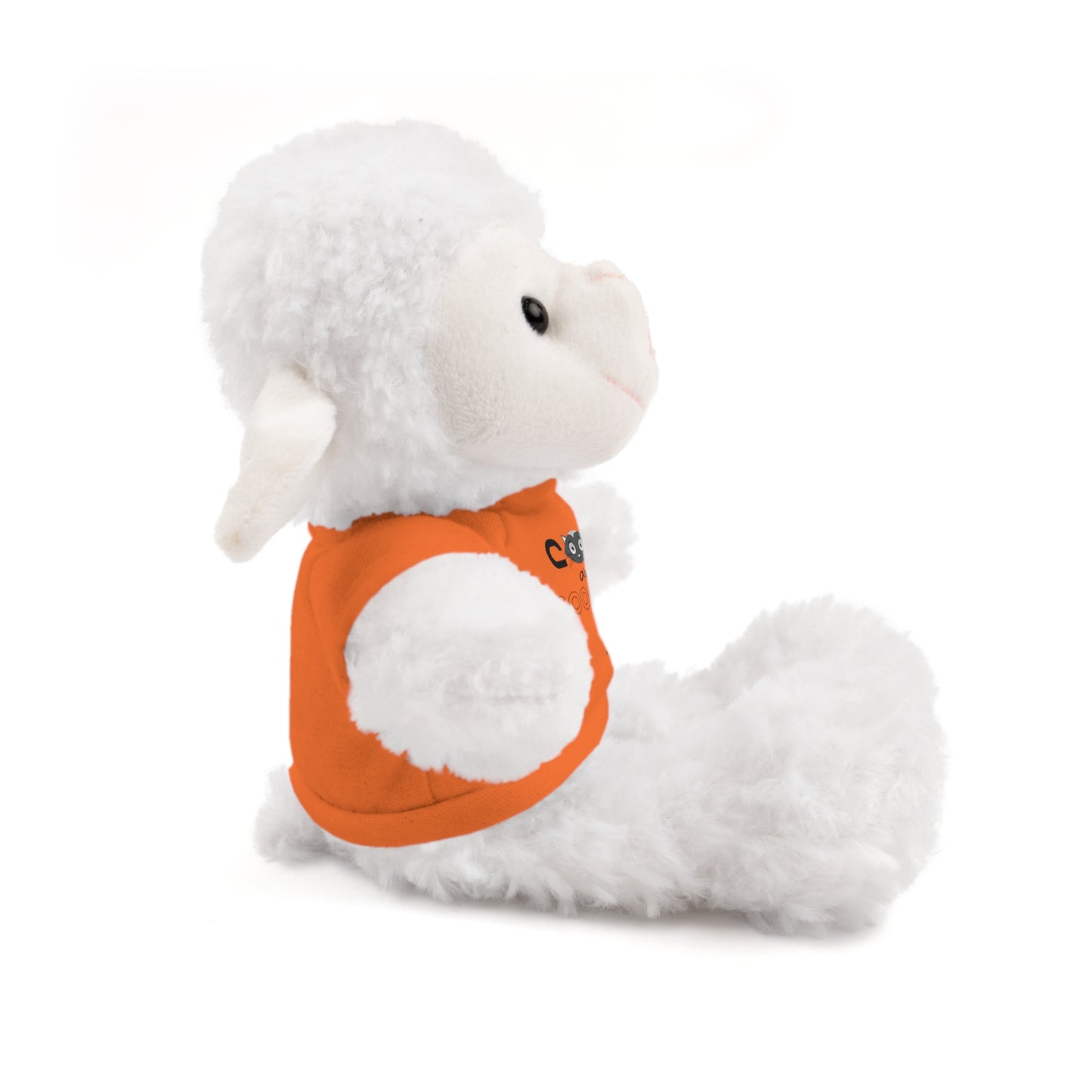 Stuffed Animals with Tee, Cats are just so cute, Available animals: Panda, Lion, Bear, Bunny, Jaguar, and Sheep