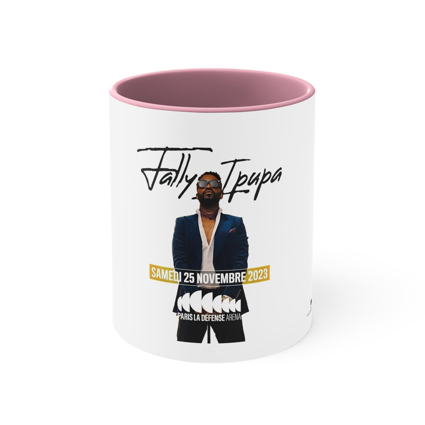 Accent Coffee Mug, 11oz, Fally Ipupa's Mega concert on 25th November 2023,
