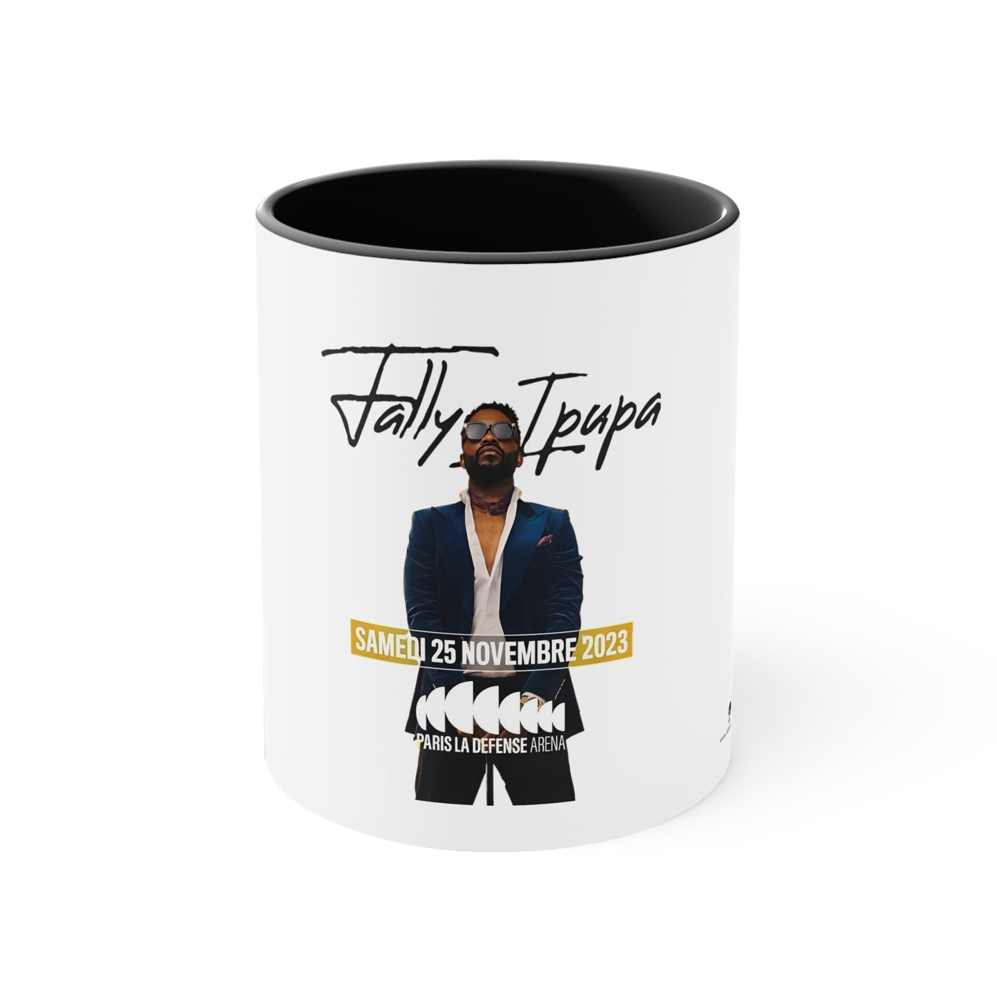 Accent Coffee Mug, 11oz, Fally Ipupa's Mega concert on 25th November 2023,