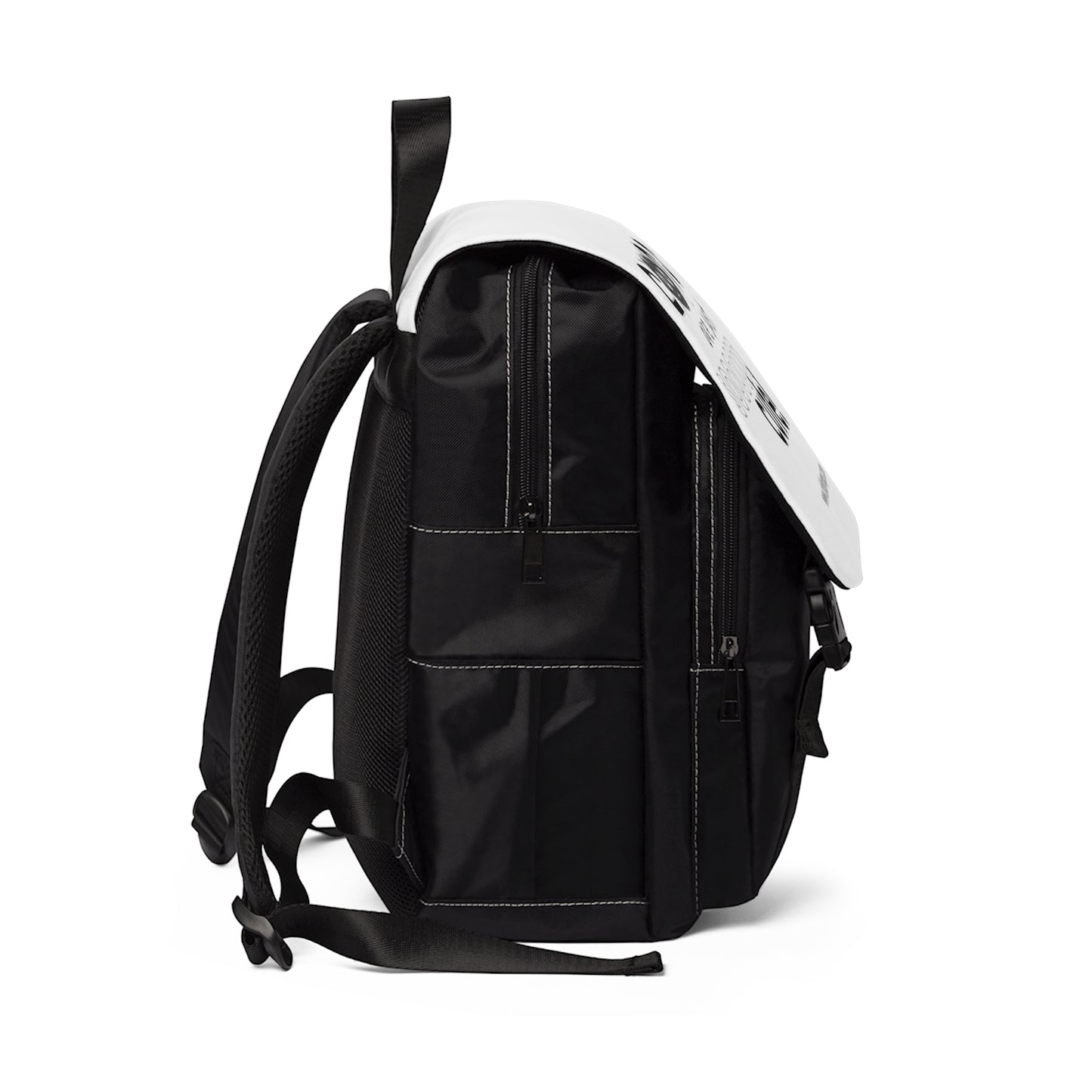 Cats are just so cute, Unisex Casual Shoulder Backpack, It is made of durable Oxford canvas, two slip interior pockets and one laptop sleeve