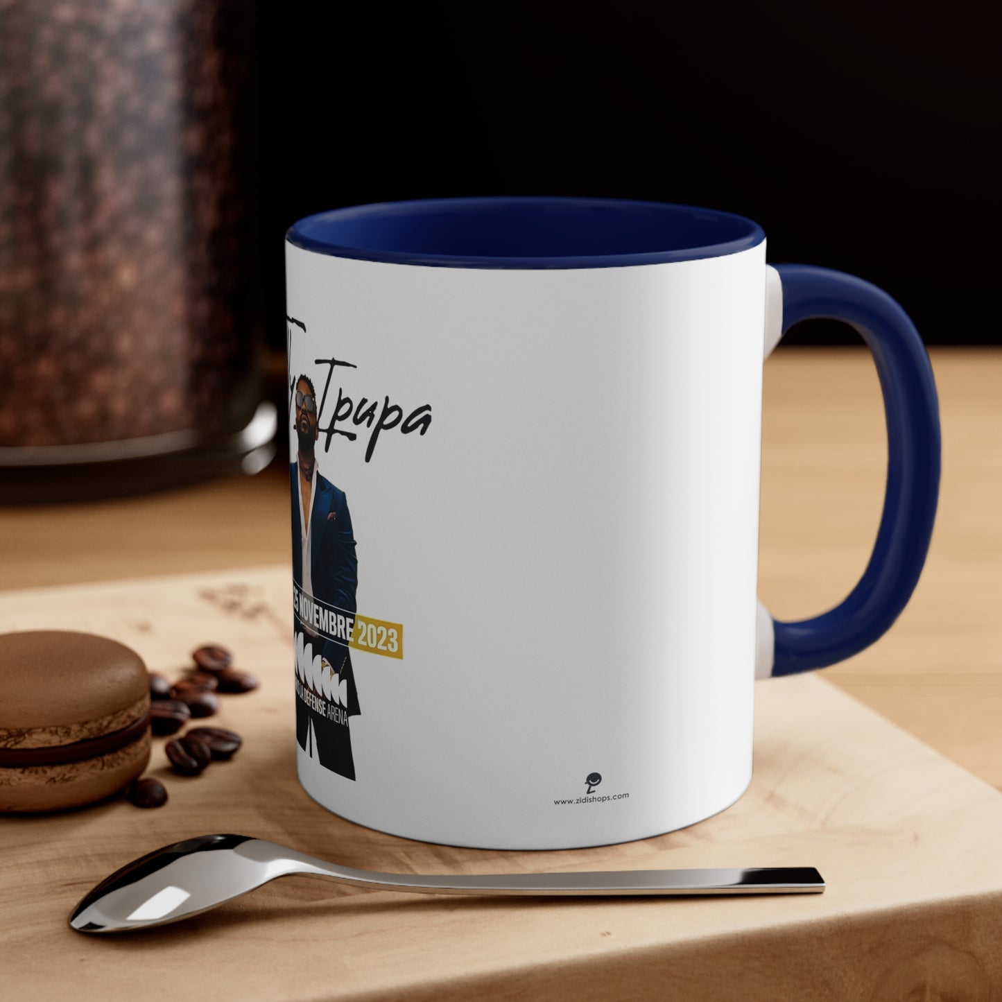 Accent Coffee Mug, 11oz, Fally Ipupa's Mega concert on 25th November 2023,