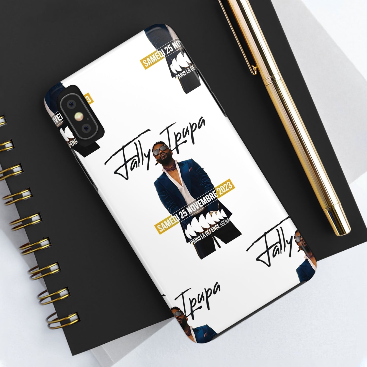 Tough Phone Cases, Fally Ipupa's Mega concert on 25th November 2023, Black and White