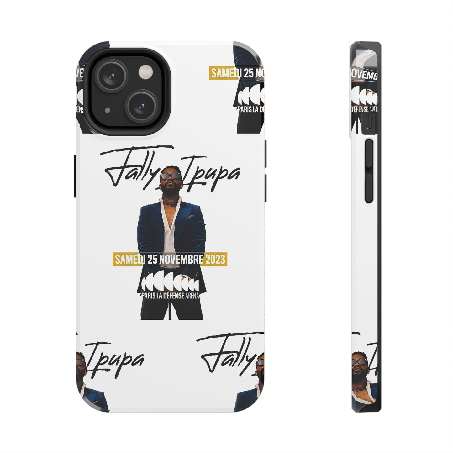 Tough Phone Cases, Fally Ipupa's Mega concert on 25th November 2023, Black and White