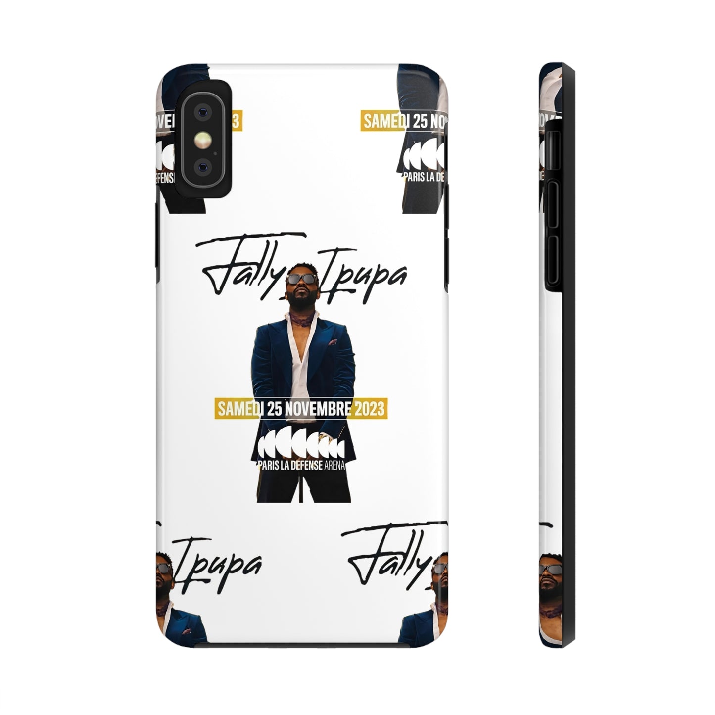 Tough Phone Cases, Fally Ipupa's Mega concert on 25th November 2023, Black and White