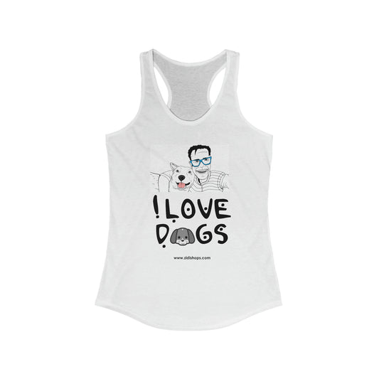 Women's Ideal Racerback Tank, high-quality, the racerback cut looks good on any woman's shoulders