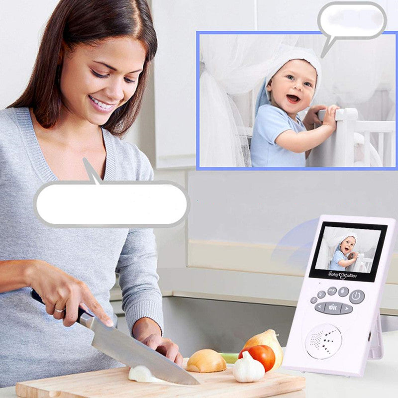 Night Vision Wireless Baby Monitor Video, Baby Camera, Two Way Talk Video & Audio Power Saver Color