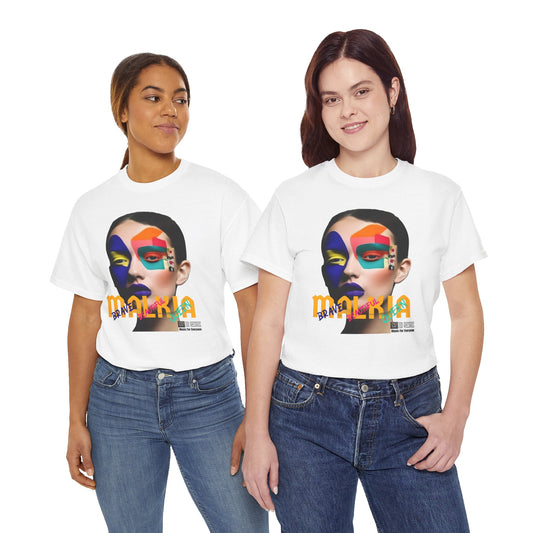 MALKIA T-Shirt - BRAVE, BEAUTIFUL, QUEEN Unisex Tee