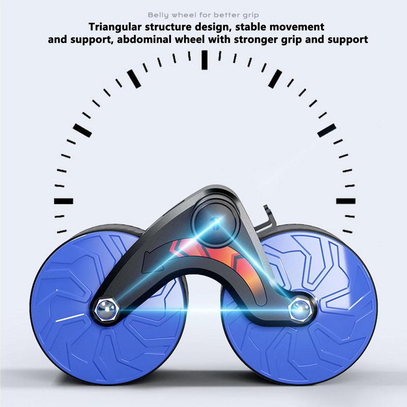 Ab Roller for Abs Workout for Abdominal Assist Core Strength Training Home Roller, Abdominal Wheel Automatic Rebound Abdominal Training Abs Fitness Equipment, Abdominal Push Up Training Home Gym