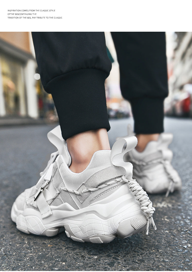 UltimaFlex Men's Fashion Sneakers - Stylish Thick Bottom Running Shoes for Ultimate Comfort and Style, Fancy Sports running shoes, good looks