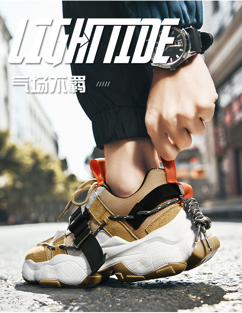 UltimaFlex Men's Fashion Sneakers - Stylish Thick Bottom Running Shoes for Ultimate Comfort and Style, Fancy Sports running shoes, good looks