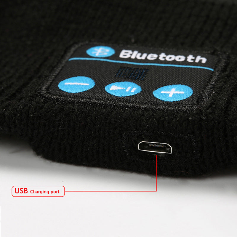 Wireless Hairband, Sports Headset Bluetooth, Headset Nightcap with Speaker Training Jogging Yoga Headband Hairband