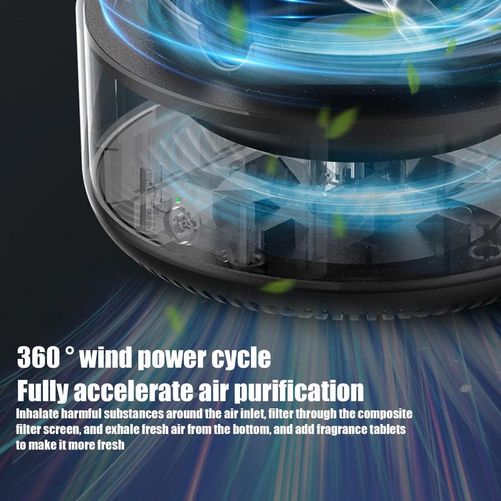 Smokeless Ashtray, Home, Car Air Purification Ashtray, Automatic Purifier Ashtray Portable