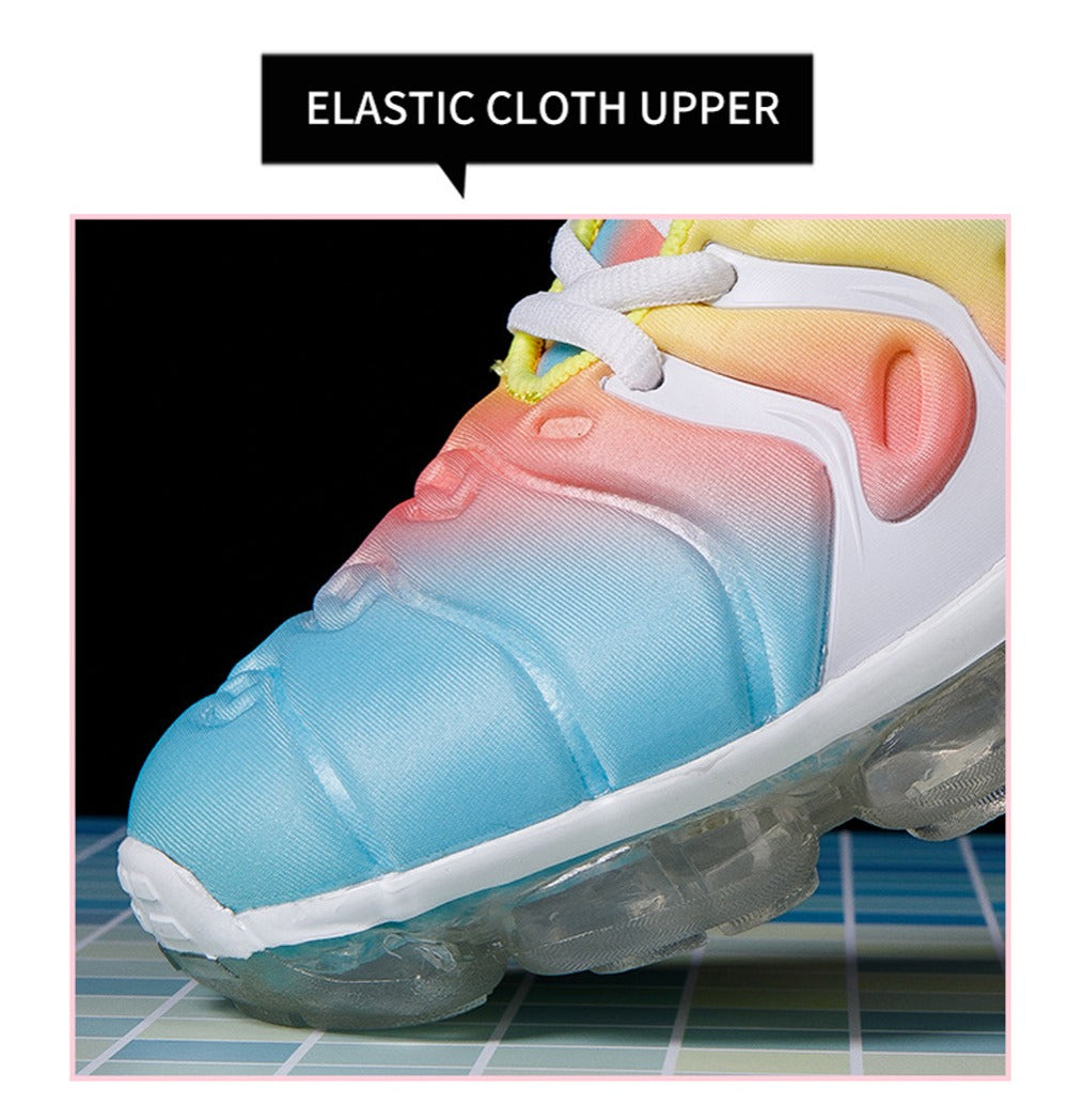 Sneakers running shoes multicolor