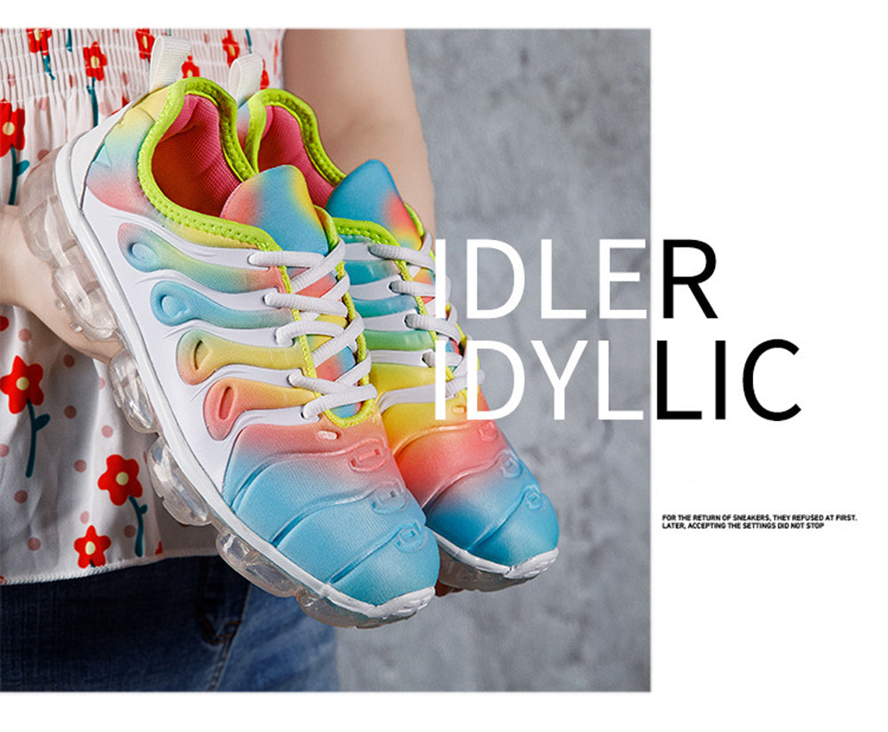 Sneakers running shoes multicolor