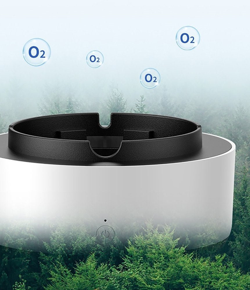 Smokeless Ashtray, Home, Car Air Purification Ashtray, Automatic Purifier Ashtray Portable