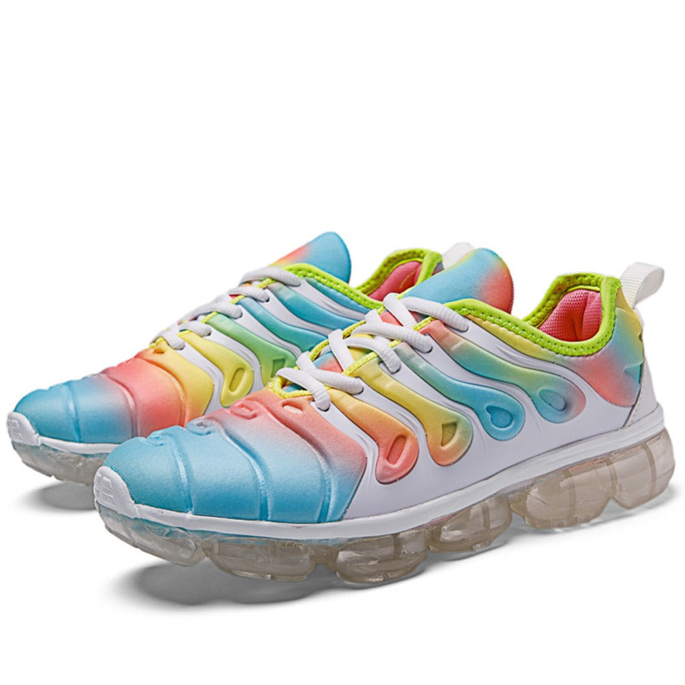 Sneakers running shoes multicolor