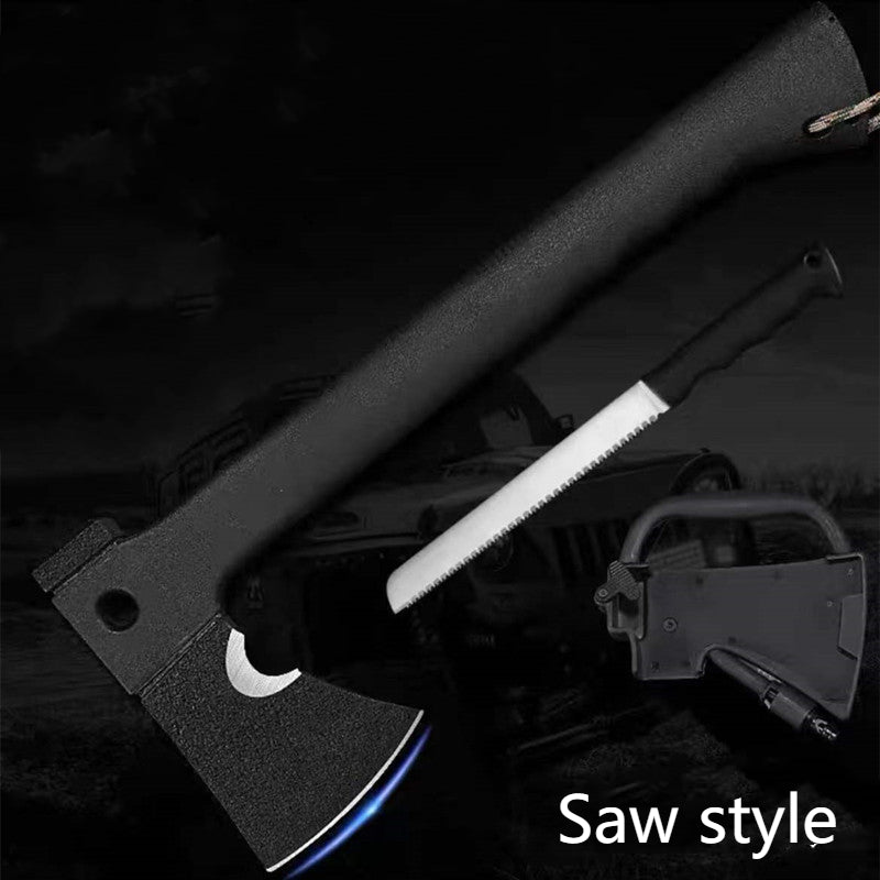 Axe Multifunctional Outdoor Survival Tactics Axe Vehicle Outdoor high manganese steel tactical hand axe all steel