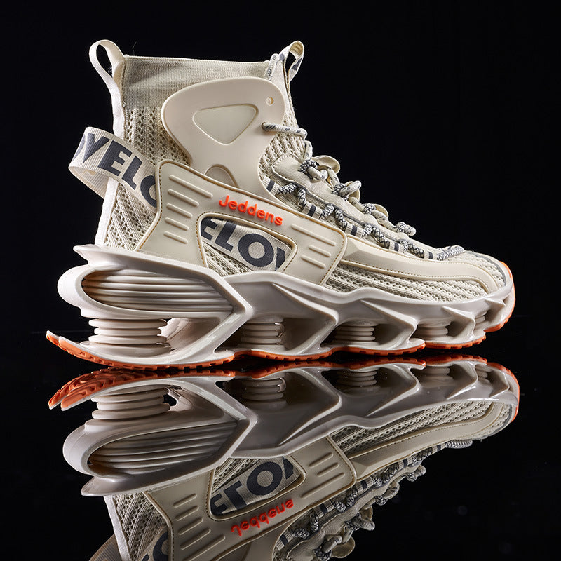 Supreme Comfort and Style in Sports Casual Shoes - Breathable Mesh, Lightweight Design, Non-Slip Sole, Perfect for Basketball and Street Fashion