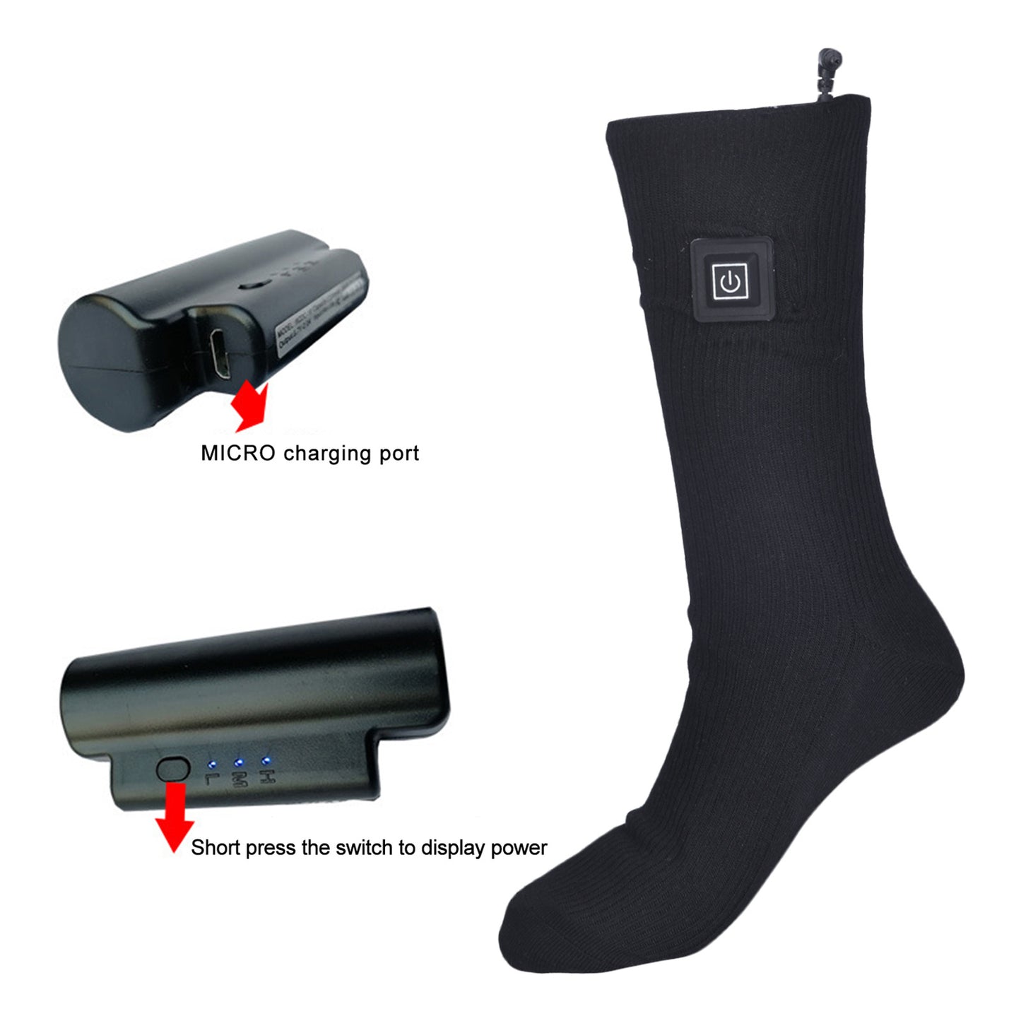 Winter Rechargeable Electric Socks for Unmatched Foot Comfort and Warmth