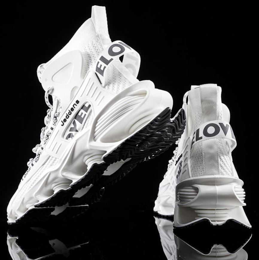 Supreme Comfort and Style in Sports Casual Shoes - Breathable Mesh, Lightweight Design, Non-Slip Sole, Perfect for Basketball and Street Fashion