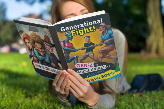 Generational Fight! Gen-Z vs Millennials vs Boomers; Who is the Boss! From Howdy Doody dolls to TikTok: The ultimate clash of the generations (eBook)