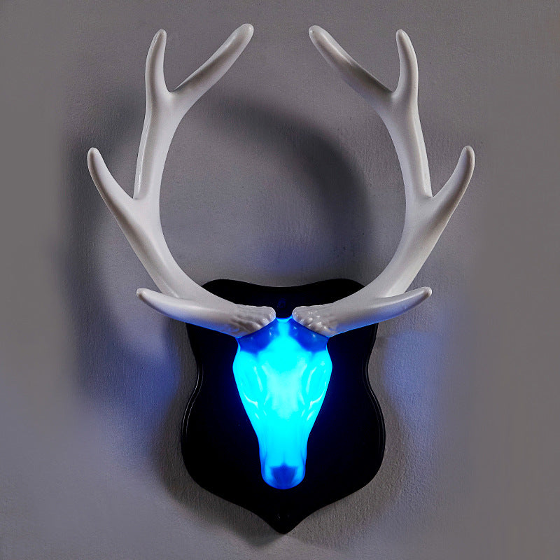 Lucky Deer Head Night Light
