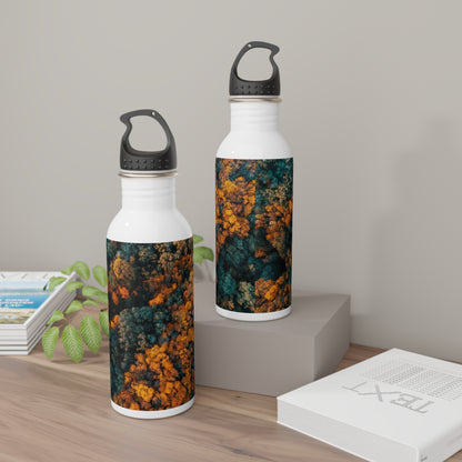 Stainless Steel Water Bottle, Forest bird's view, Stainless Steel Water Bottle, Made with 18/8 food-grade stainless steel, wide neck for effortless sipping
