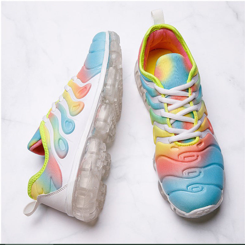 Sneakers running shoes multicolor