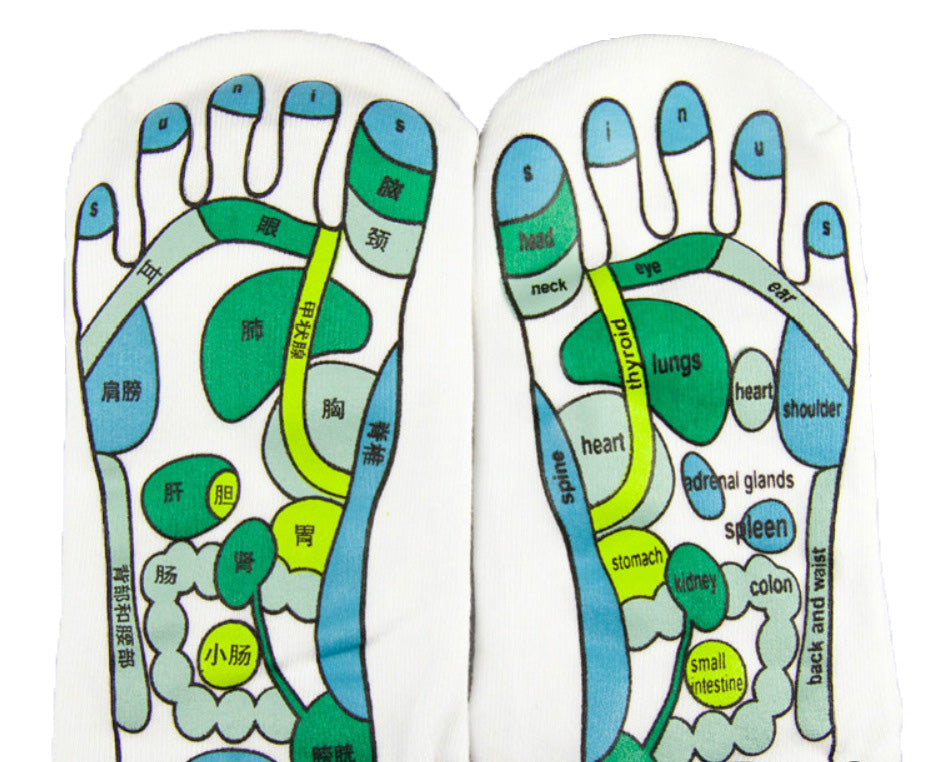 Foot Meridian Health Pedicure Health Socks