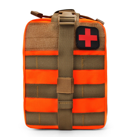 Tactical First Aid Kit Waist Bag Emergency Travel Survival Rescue Handbag Waterproof Camping First Aid Pouch Patch Bag