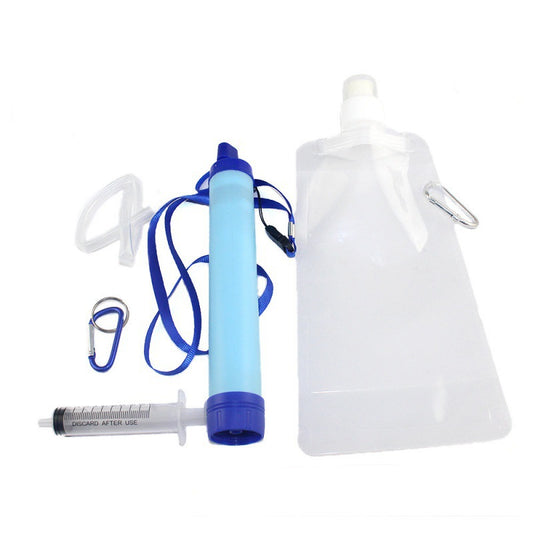 Emergency Survival Drinking Water Filter For Outdoor Picnic
