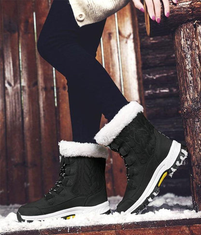 High-top platform, High Quality, cotton shoes boots, Snow friendly