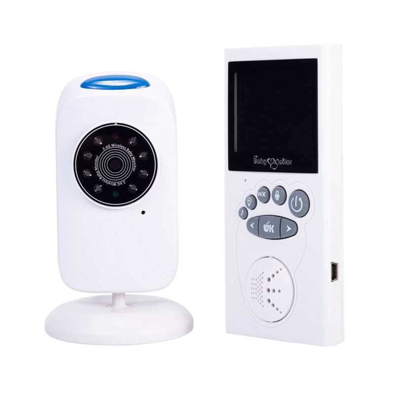 Night Vision Wireless Baby Monitor Video, Baby Camera, Two Way Talk Video & Audio Power Saver Color