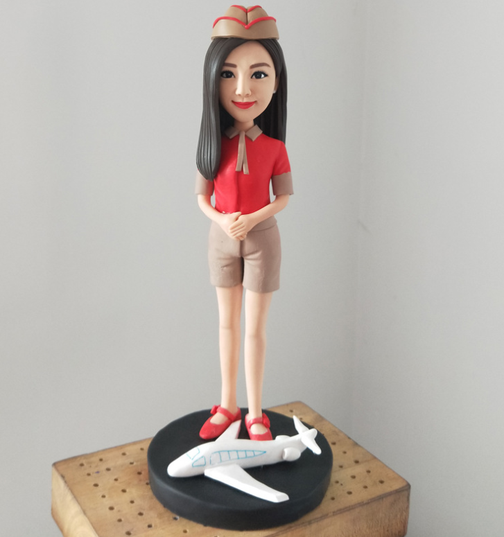 Personalized, Handcrafted Perfection Clay Figurines for Meaningful Gifts and Décor
