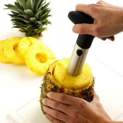 Pineapple Peeler Stainless Steel  Pulp Separator  Corer  Core Puller Fruit Tools