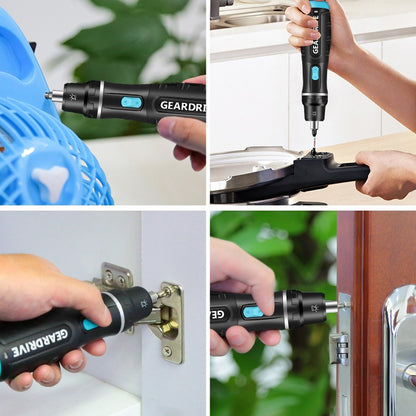 Electric screwdriver rechargeable household electric drill