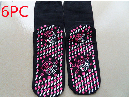 Heating Socks for Winter Cold, Benefits of Magnetic Therapy getting hot, Health Socks Unisex Magnetic Socks Self-Heating Health Care Socks