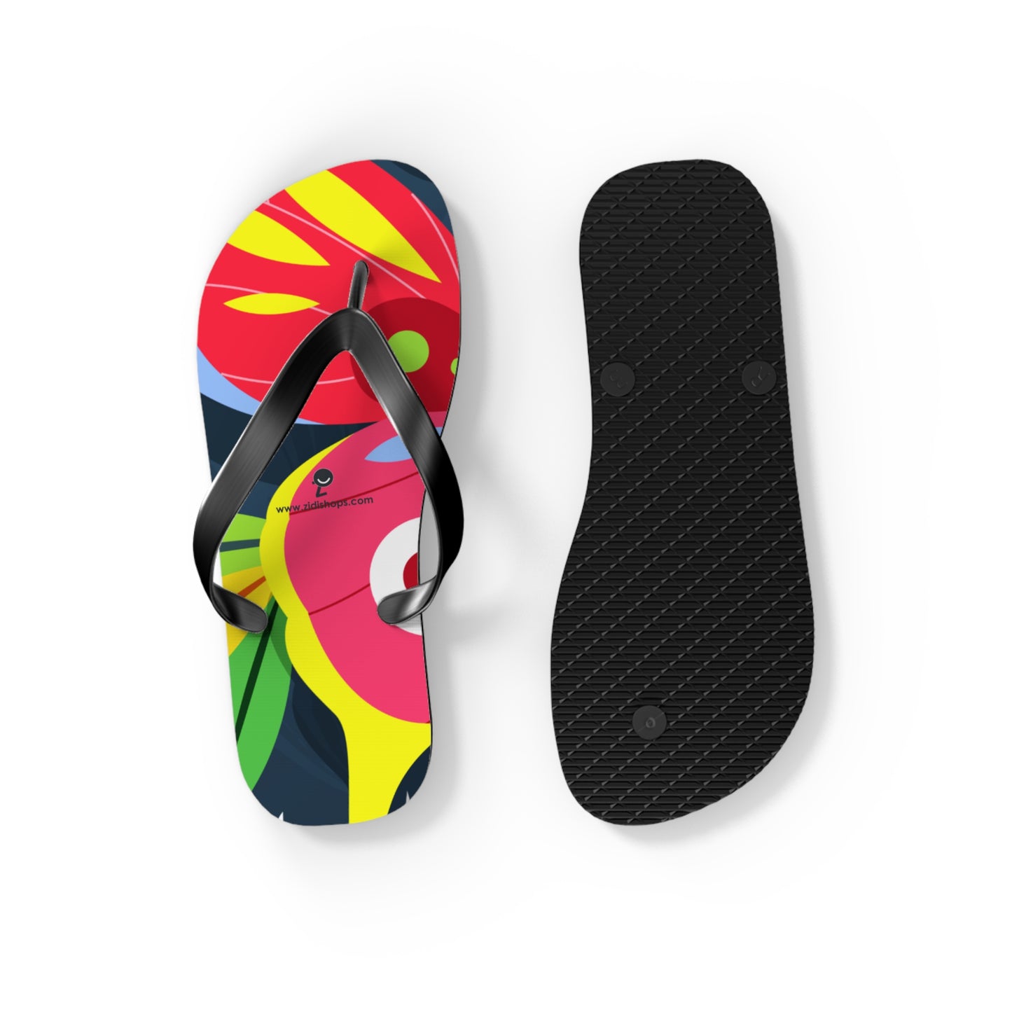 Flip Flops All-day comfort, With an easy slip-on design, a cushioned footbed. Mixed colors butterfly