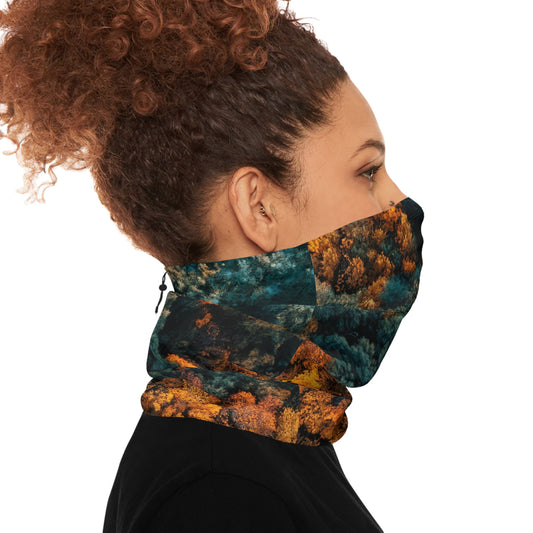 Winter Neck Gaiter With Drawstring, Elastic drawstring, you can ensure a perfect fit that stays comfy under any circumstances