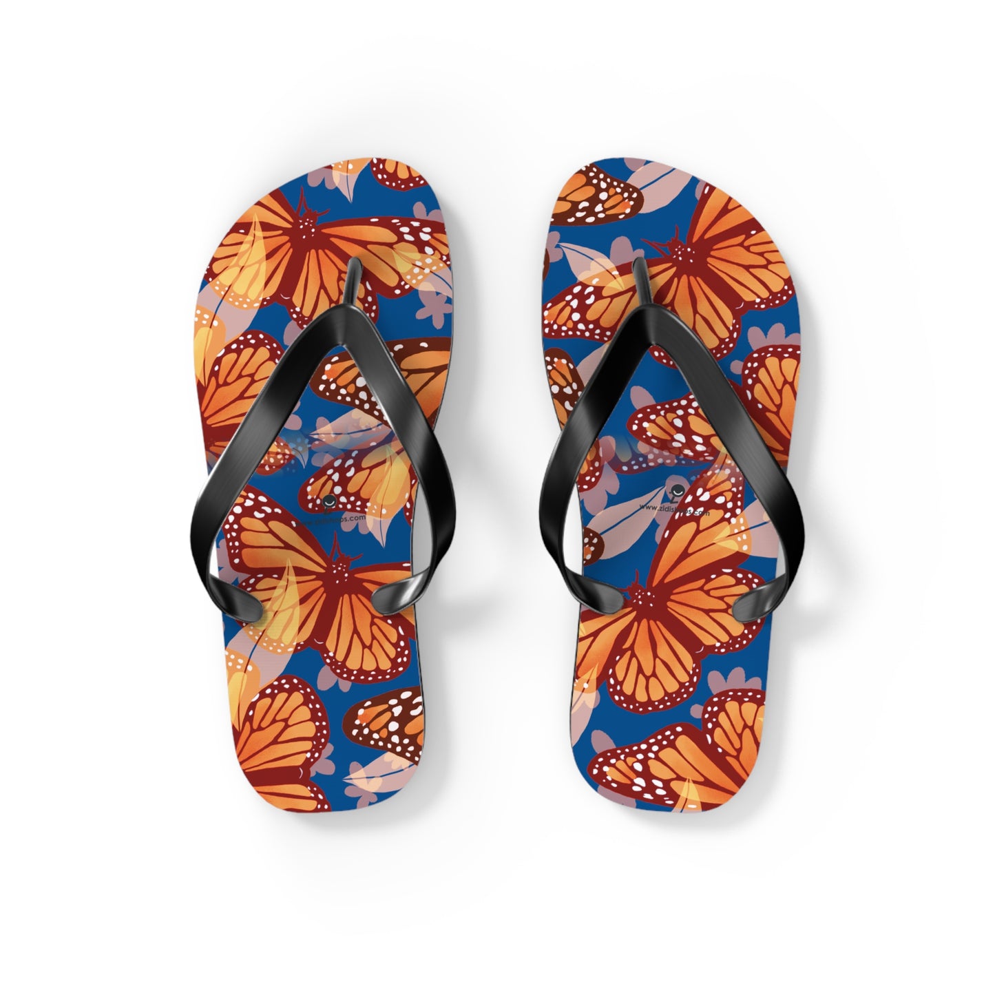 Flip Flops All-day comfort, Slippers, colorful, With an easy slip-on design, a cushioned footbed. Mixed colors butterfly
